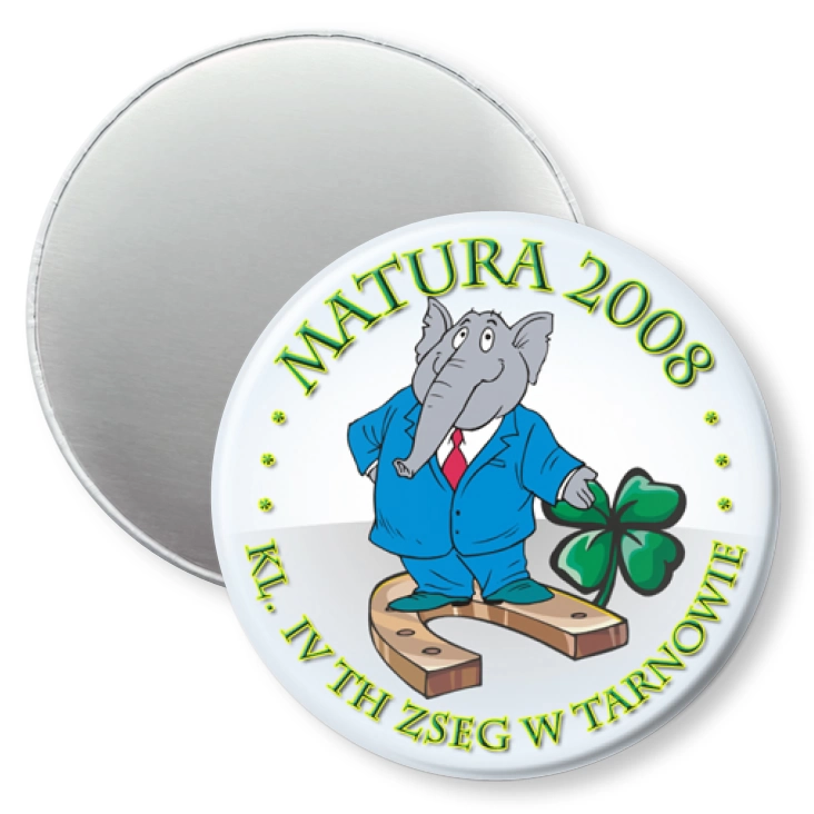 przypinka magnes Matura 2008 TH w Tarnowie