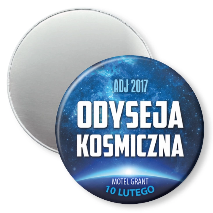 przypinka magnes Odyseja Kosmiczna