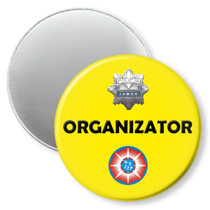 przypinka magnes Organizator