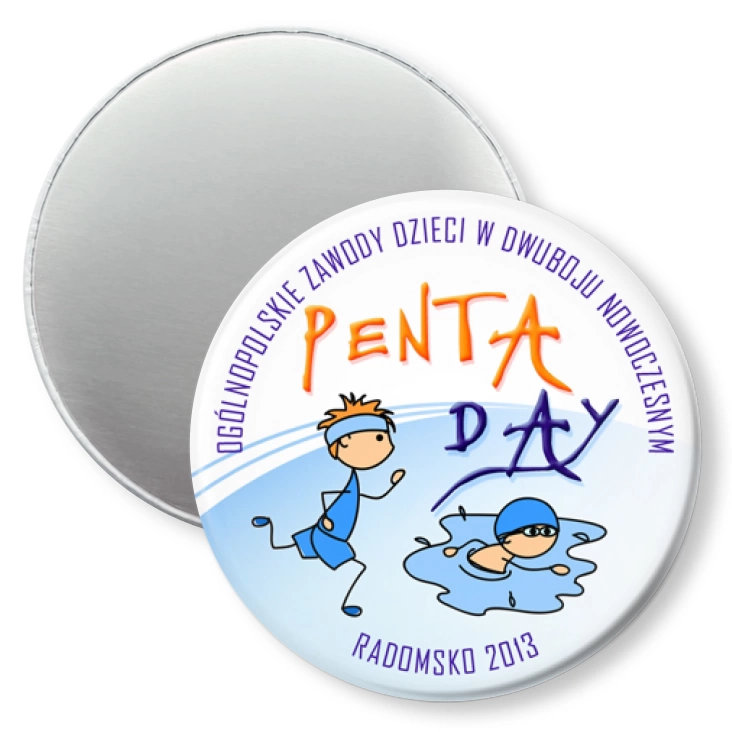 przypinka magnes Penta Day