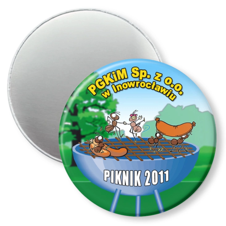 przypinka magnes PGKiM Sp. z o.o. w Inowrocławiu