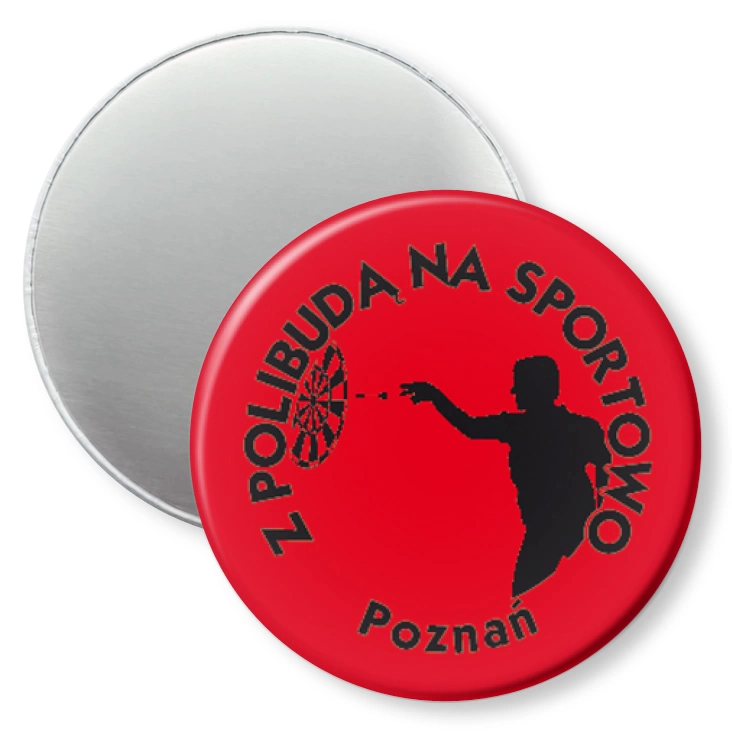 przypinka magnes Politechnika Poznańska - Dart