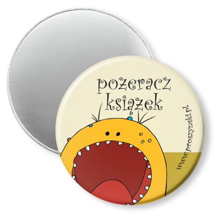 przypinka magnes Pożeracz