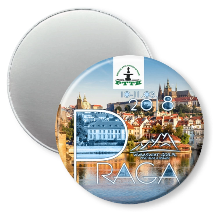 przypinka magnes Praga