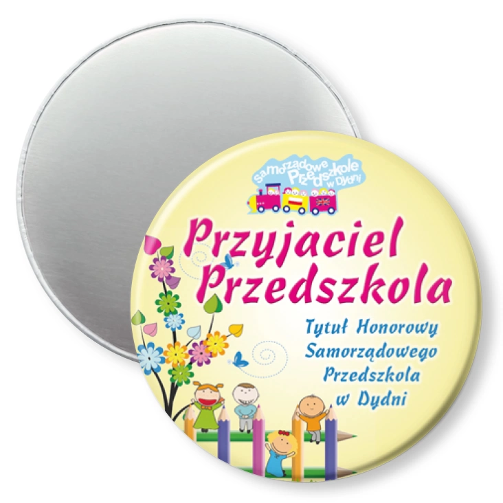 przypinka magnes Przedszkole w Dydni