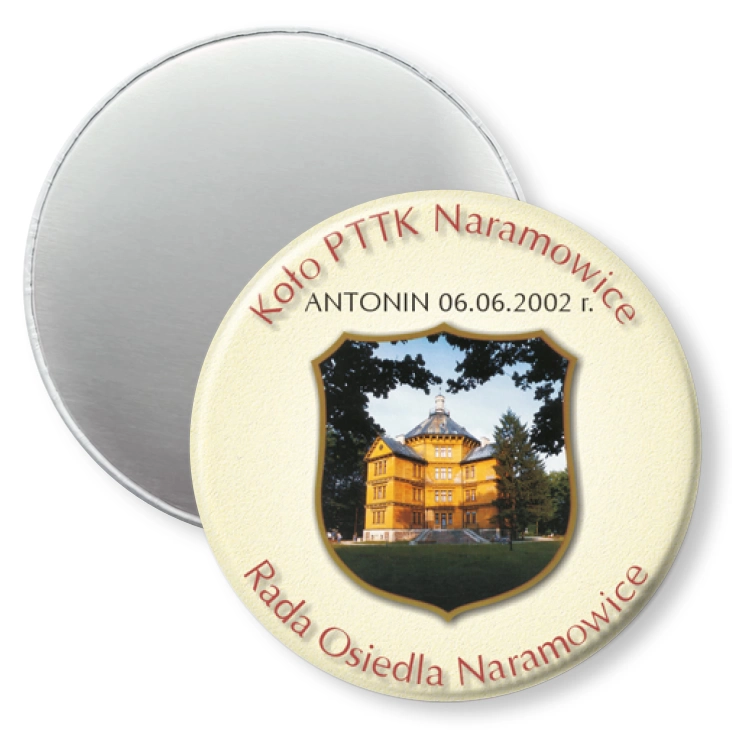 przypinka magnes Rada Osiedla Naramowice