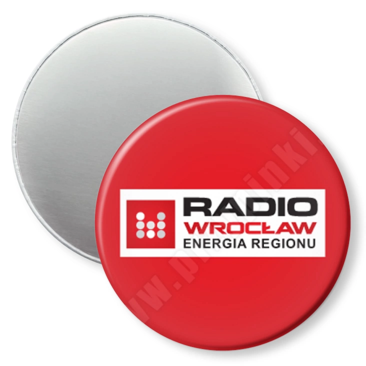 przypinka magnes Radio Wrocław