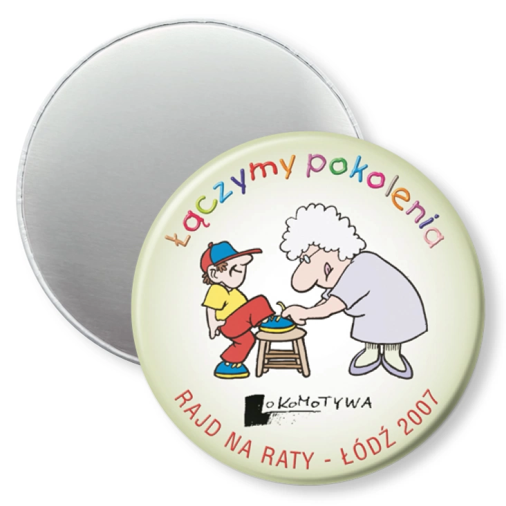 przypinka magnes Rajd na raty 2