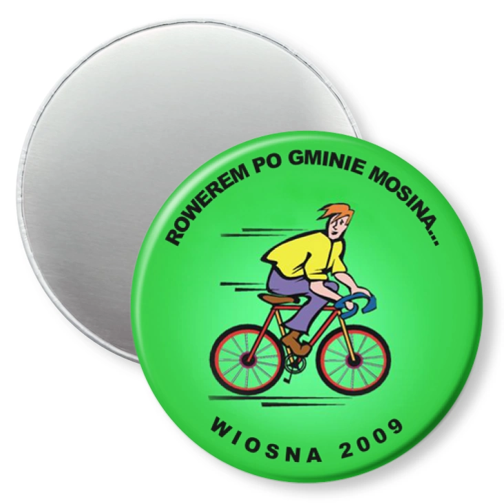 przypinka magnes Razem po gminie Mosina...