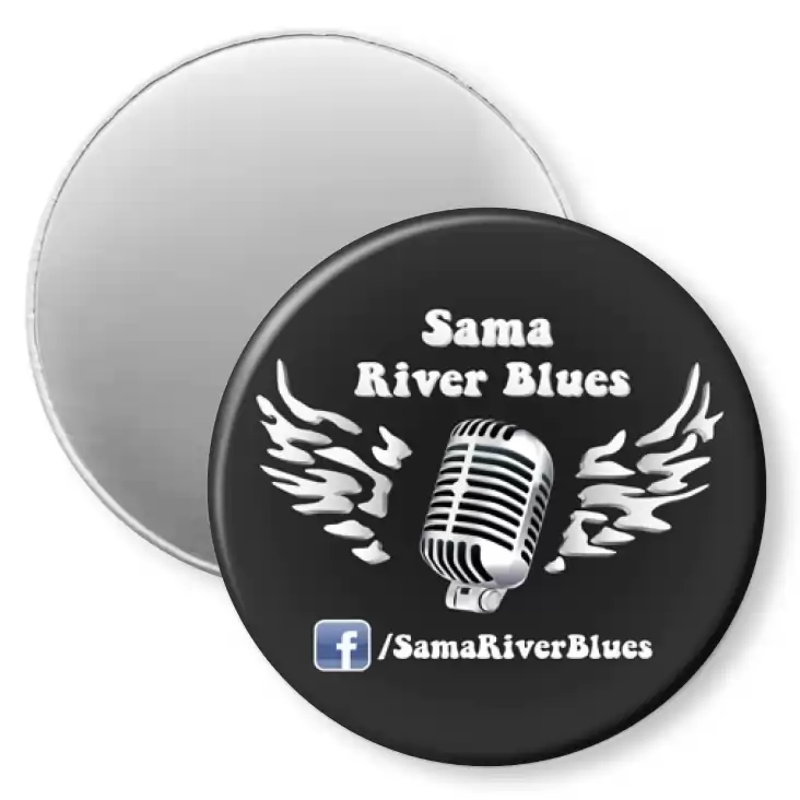 przypinka magnes Sama River Blues
