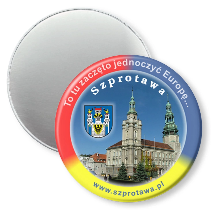 przypinka magnes Szprotawa