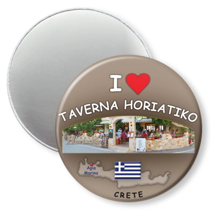 przypinka magnes Taverna Horiatiko
