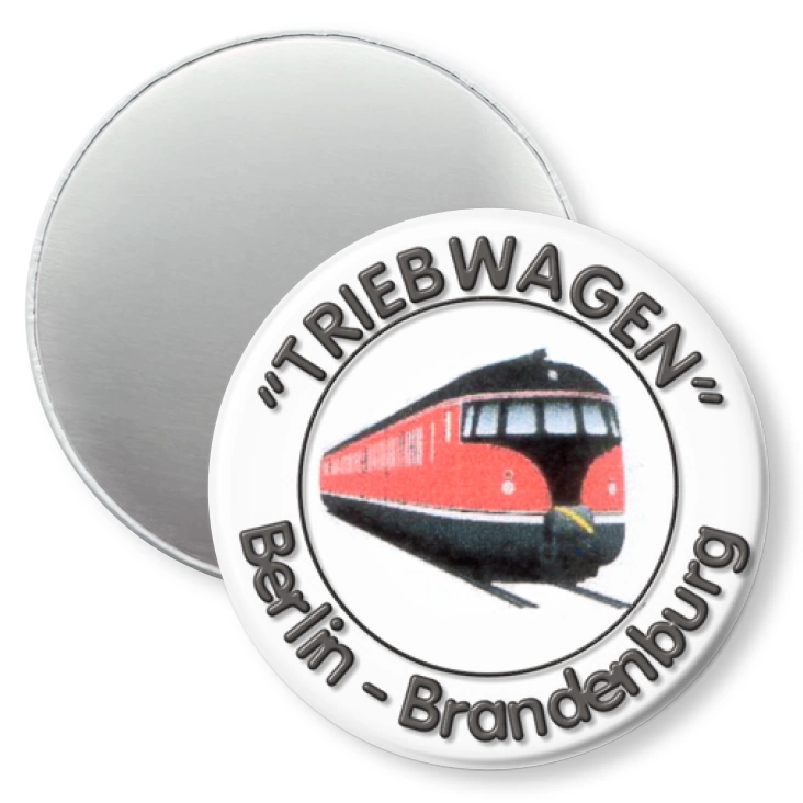 przypinka magnes Treibwagen Berlin-Brandergurg