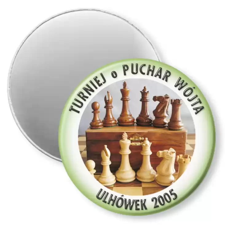 przypinka magnes Turniej o puchar wójta - Ulhówek 2005