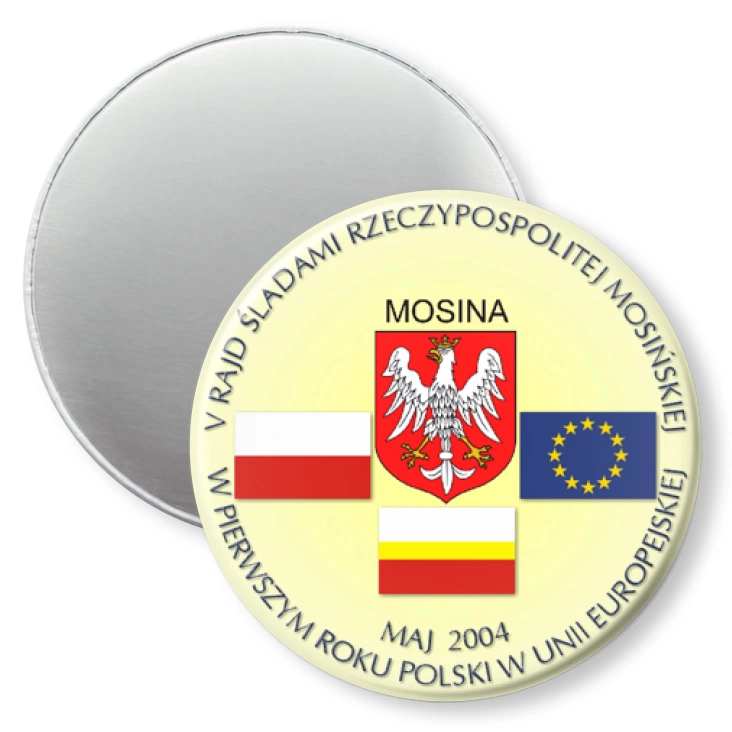 przypinka magnes V Śladami Historii Rzeczypospolitej Mosińskiej