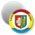 Przypinka magnes V zlot morsów opolszczyzny 2017