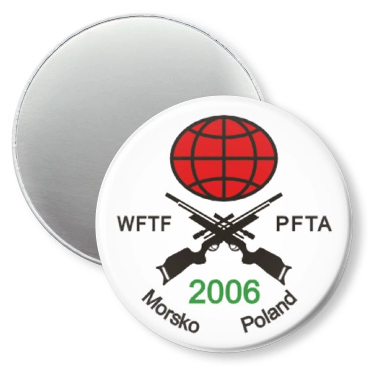 przypinka magnes WFTF PFTA Morsko