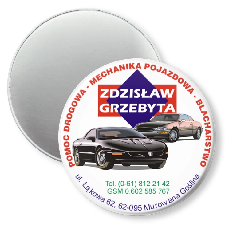 przypinka magnes Zdzisław Grzebyta
