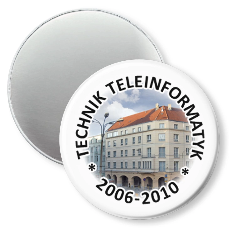 przypinka magnes ZSK Technik Teleinformatyk