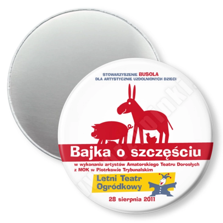 przypinka magnes Bajka o szczęściu