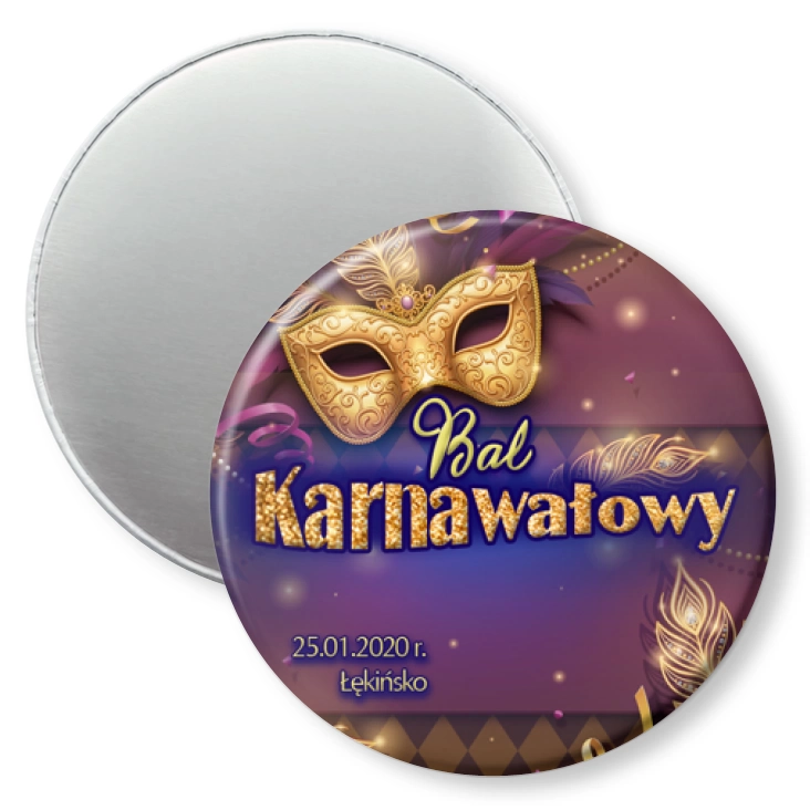 przypinka magnes Bal karnawałowy