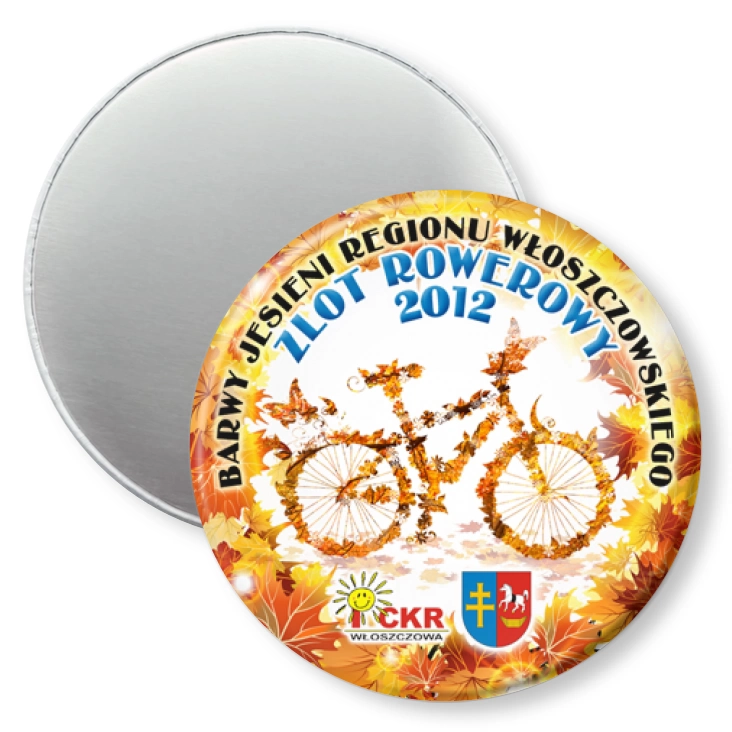 przypinka magnes Barwy Jesieni Regionu Włoszczowskiego 2012