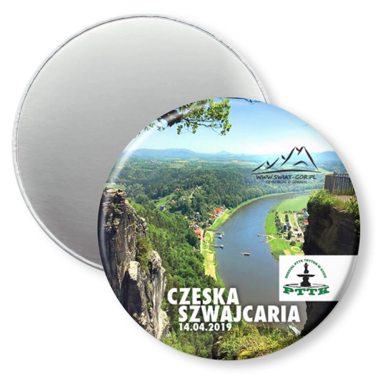 przypinka magnes Czeska Szwajcaria