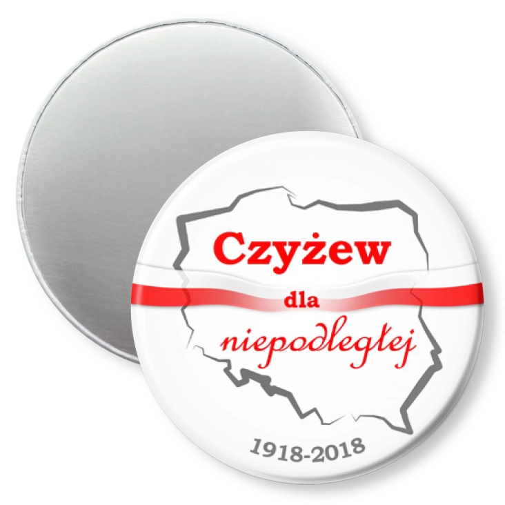 przypinka magnes Czyżew