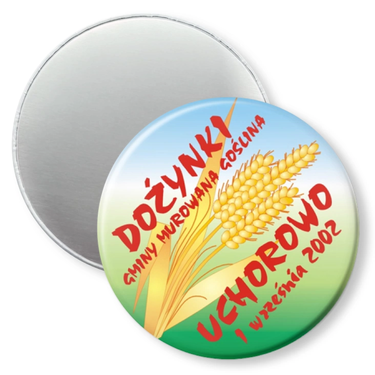 przypinka magnes Dożynki gminy Murowana Goślina