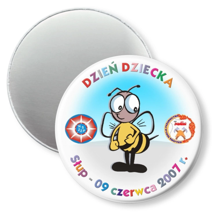 przypinka magnes Dzień Dziecka 2007