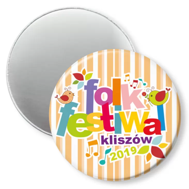 przypinka magnes Folk Festiwal 2019