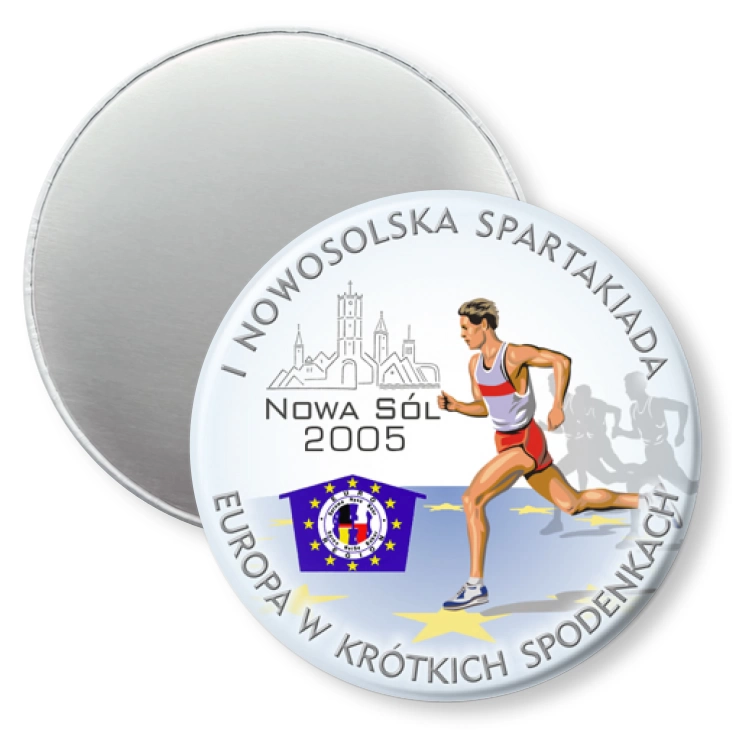 przypinka magnes I Nowosolska Spartakiada