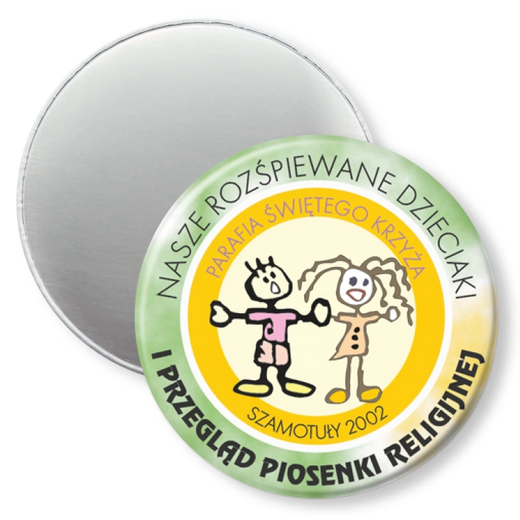 przypinka magnes I Przegląd Piosenki Religijnej w Szamotułach