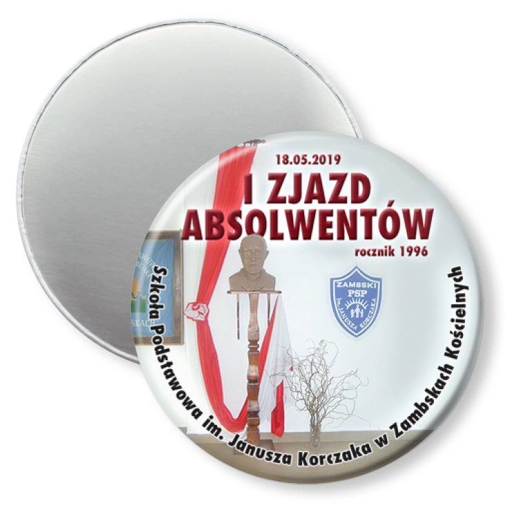 przypinka magnes I Zjazd Absolwentów