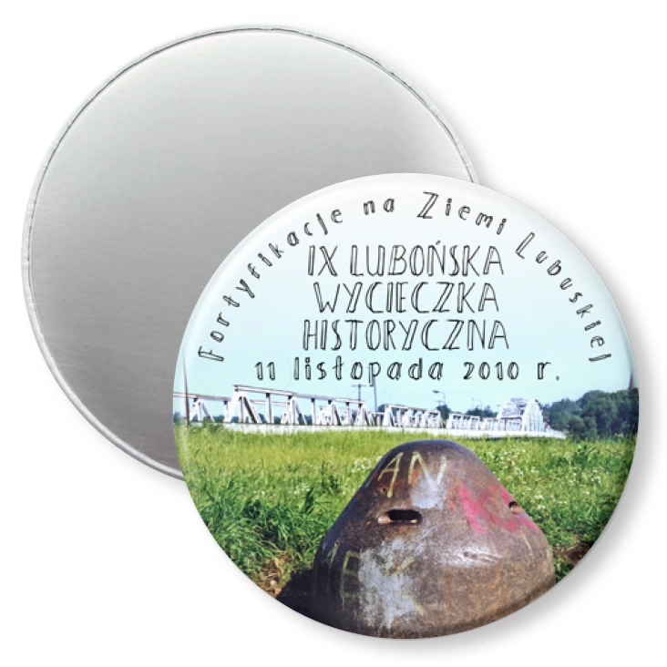 przypinka magnes IX Lubońska Wycieczka Historyczna