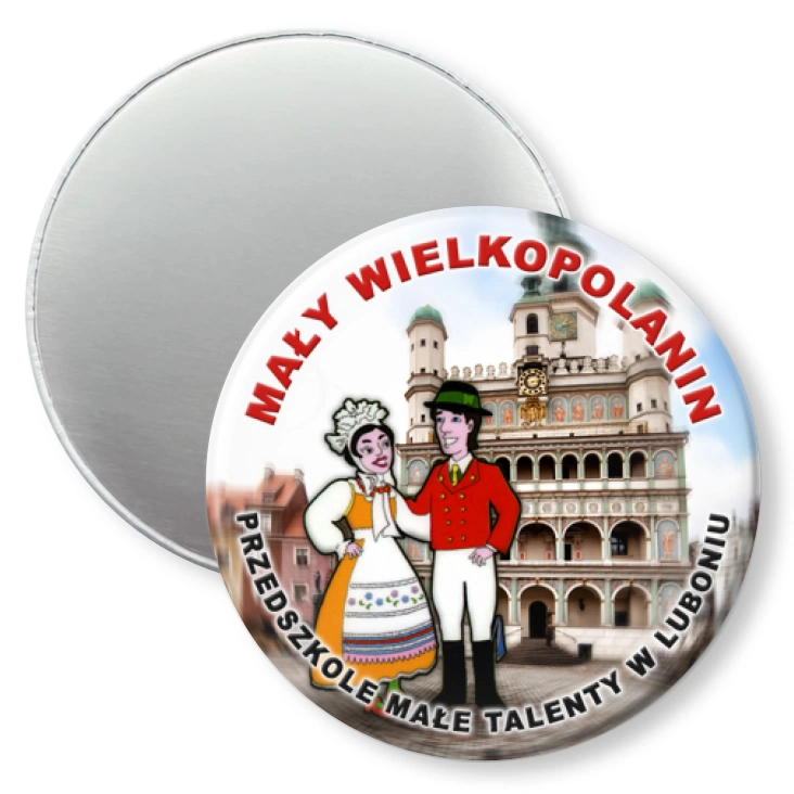 przypinka magnes Mały Wielkopolanin