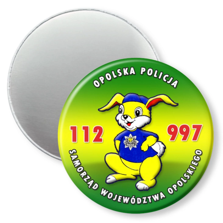 przypinka magnes Policuś C