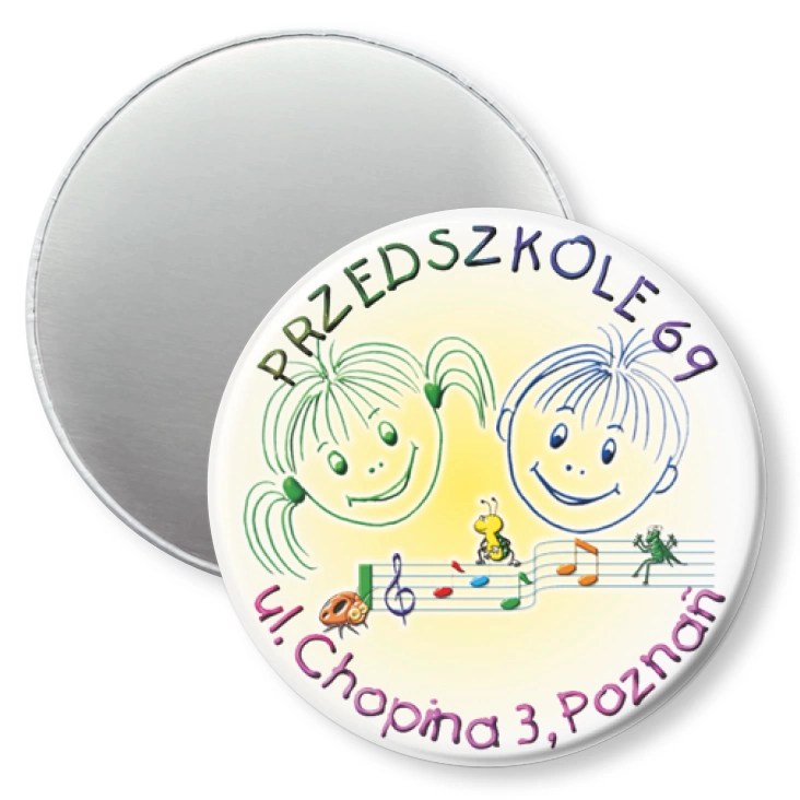 przypinka magnes Przedszkole nr 69