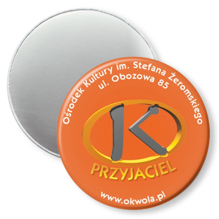 przypinka magnes Przyjaciel