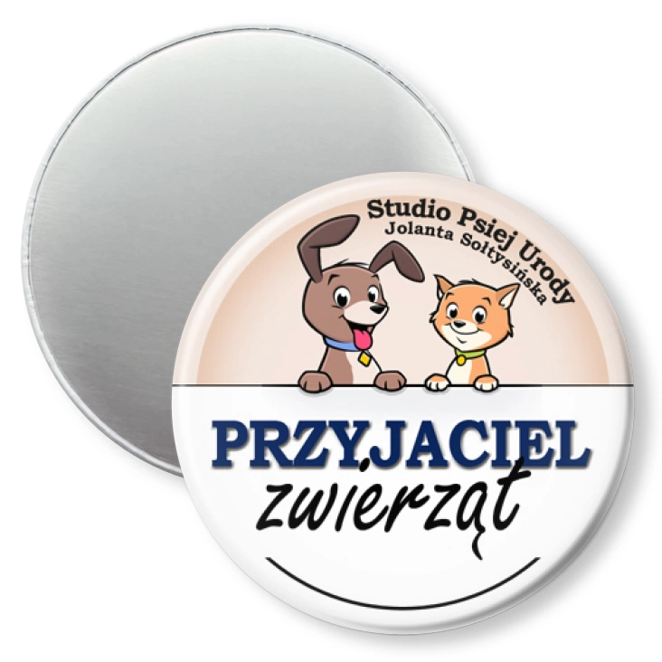 przypinka magnes Przyjaciel Zwierząt