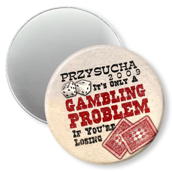 przypinka magnes Przysucha 2009
