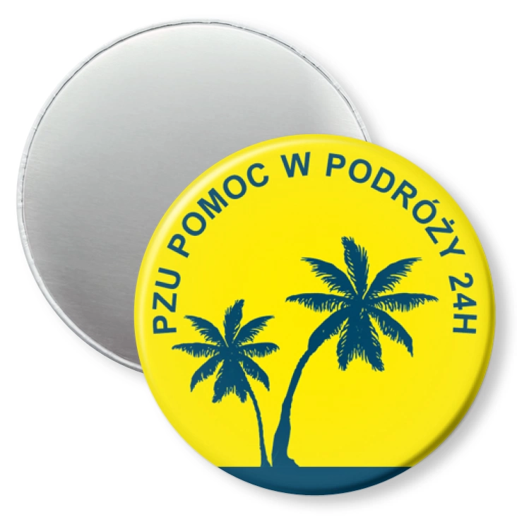 przypinka magnes PZU Pomoc w podróży