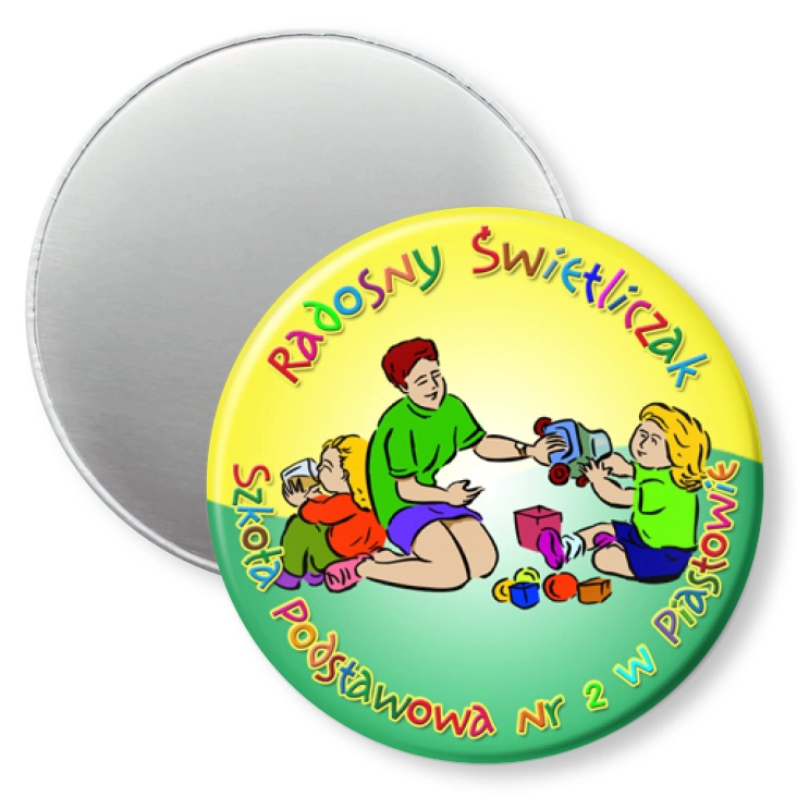 przypinka magnes Radosny Świetliczak