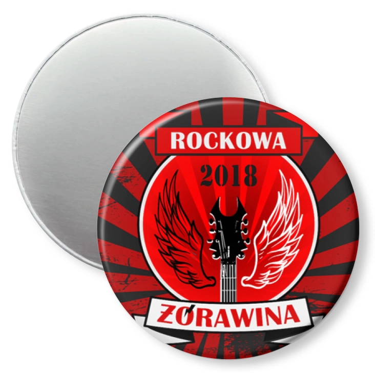 przypinka magnes Rockowa Żórawina