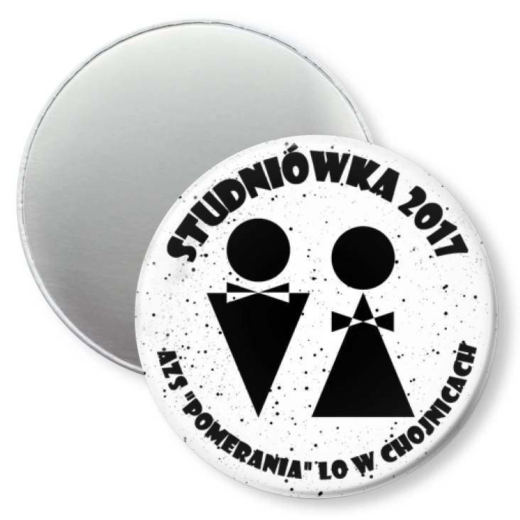 przypinka magnes Studniówka - AZS POMERANIA