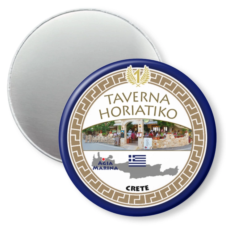 przypinka magnes Taverna Horiatiko