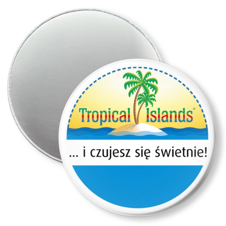 przypinka magnes Tropical Islands