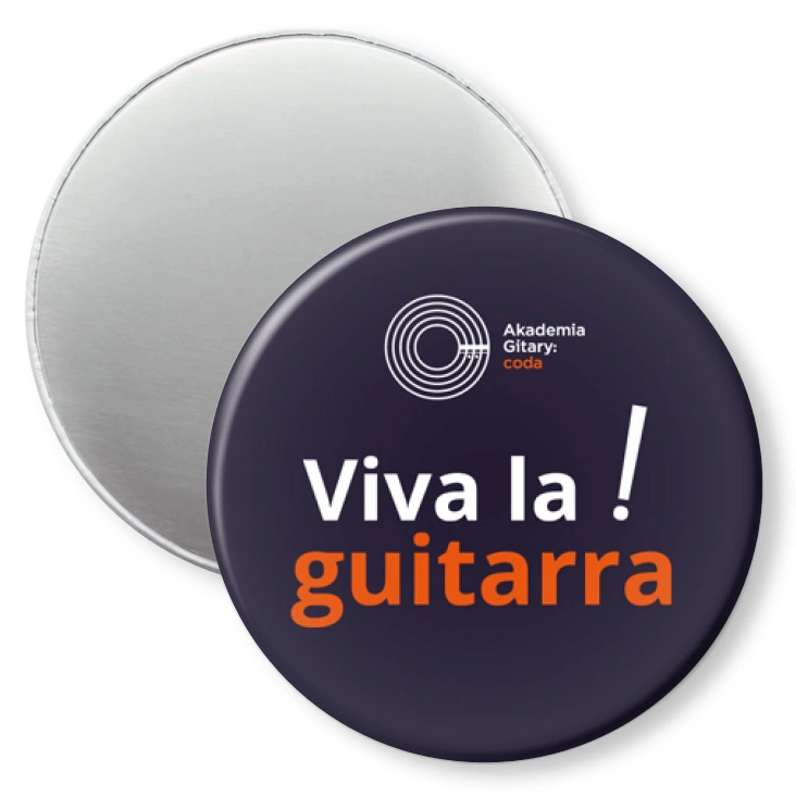 przypinka magnes Viva la guitarra
