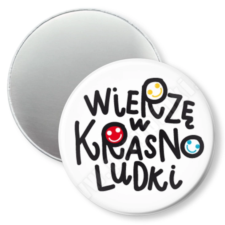 przypinka magnes Wierzę w Krasnoludki