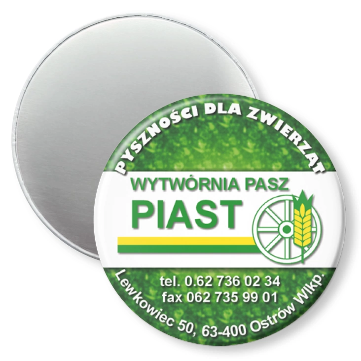 przypinka magnes Wytwórnia pasz Piast